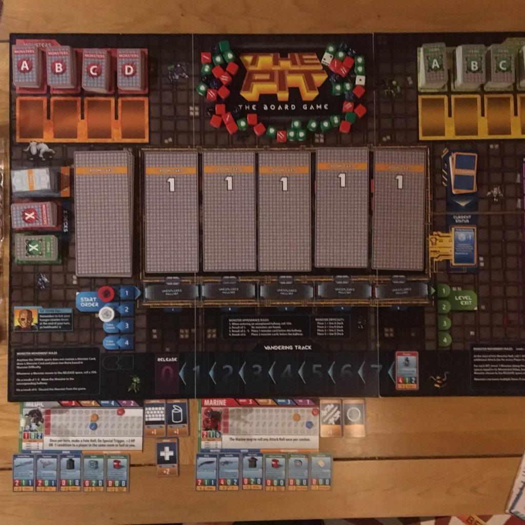 The Pit Table Layout