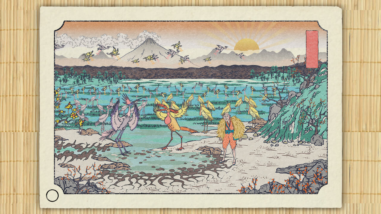 Haiku Adventure, landscape, birds, problem-solving