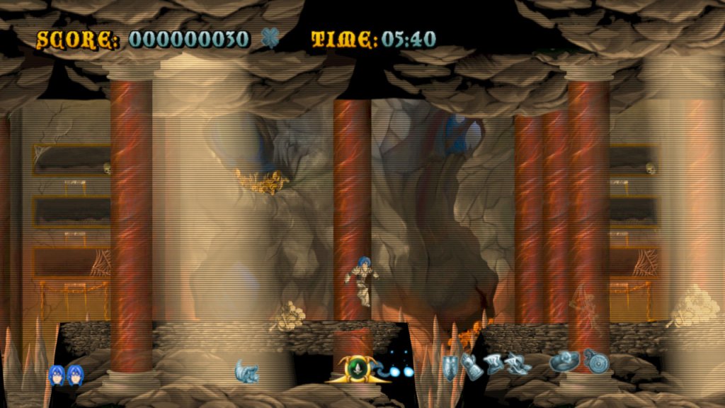 Cast of the Seven Godsends Jumping