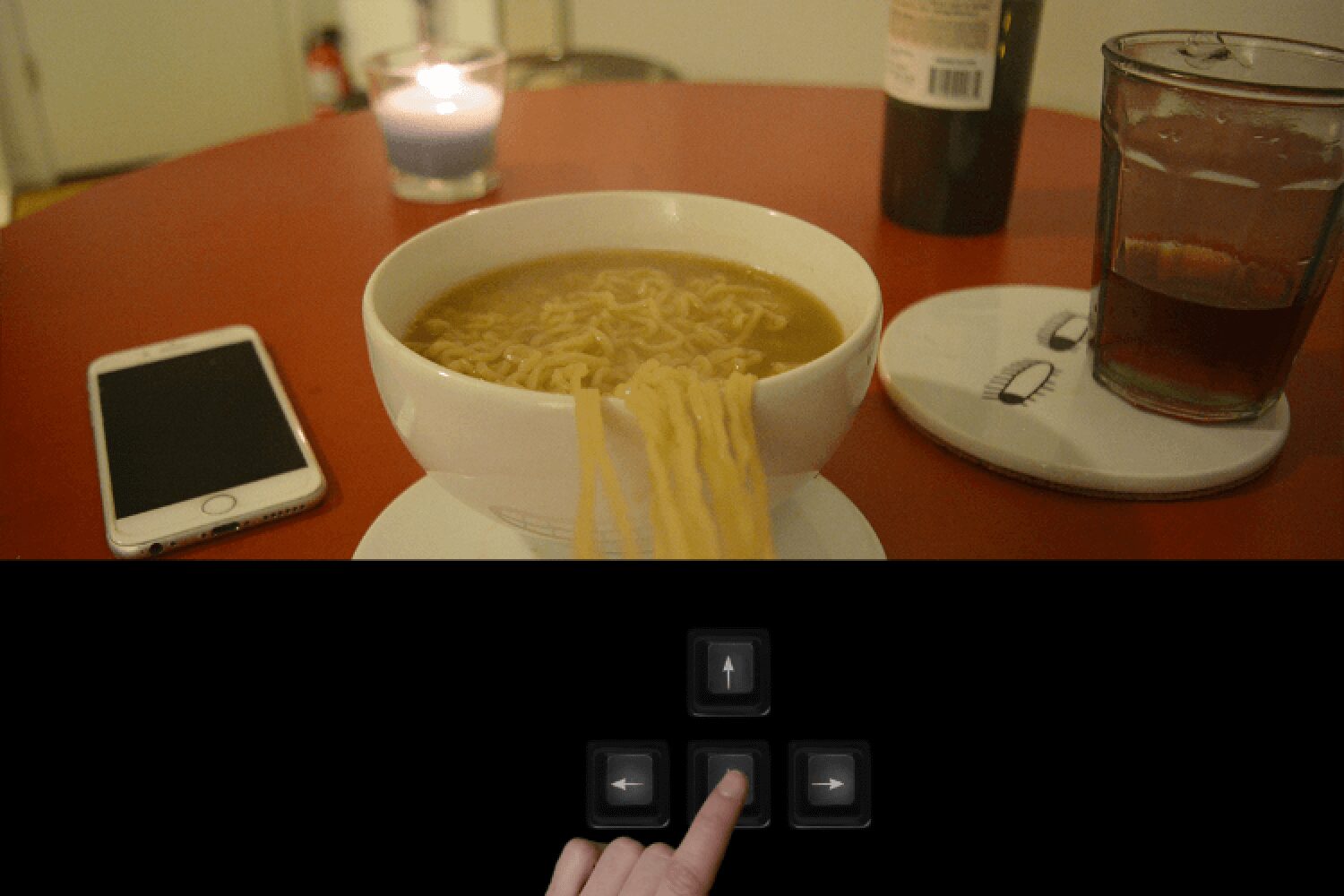 Time for some noodles.