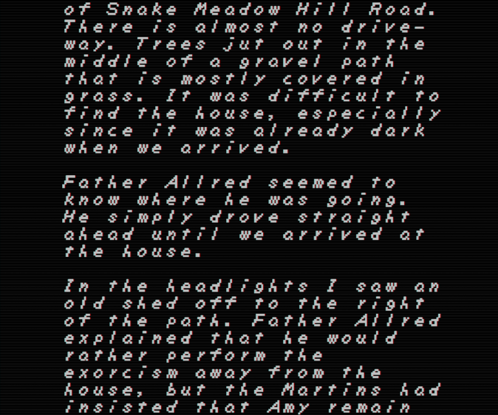 Despite its simple nature, FAITH gives you lots to read.