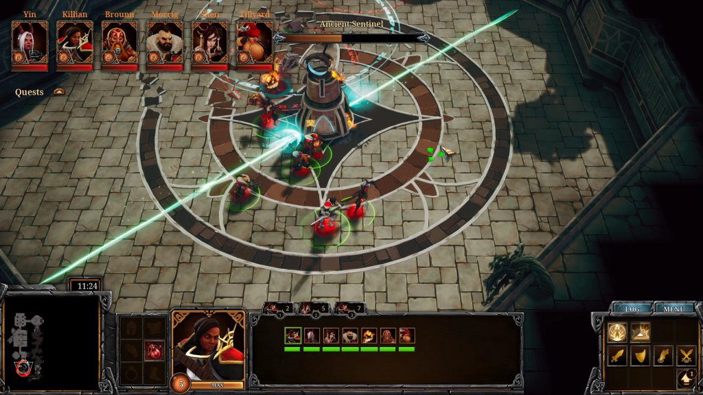 Heroes are the core of the gameplay in A Year Of Rain.