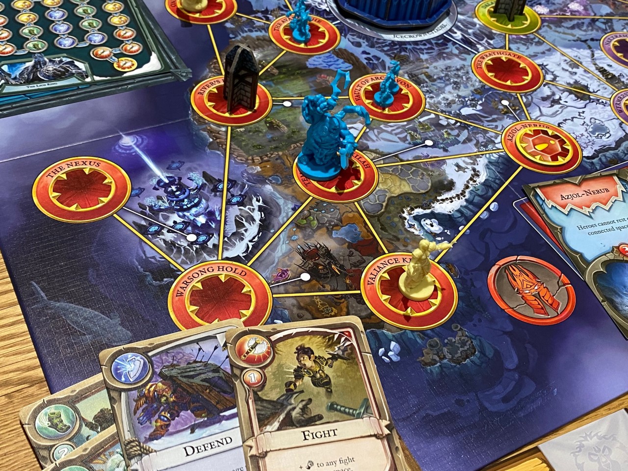 World of Warcraft: Wrath of the Lich King: a Pandemic System Game