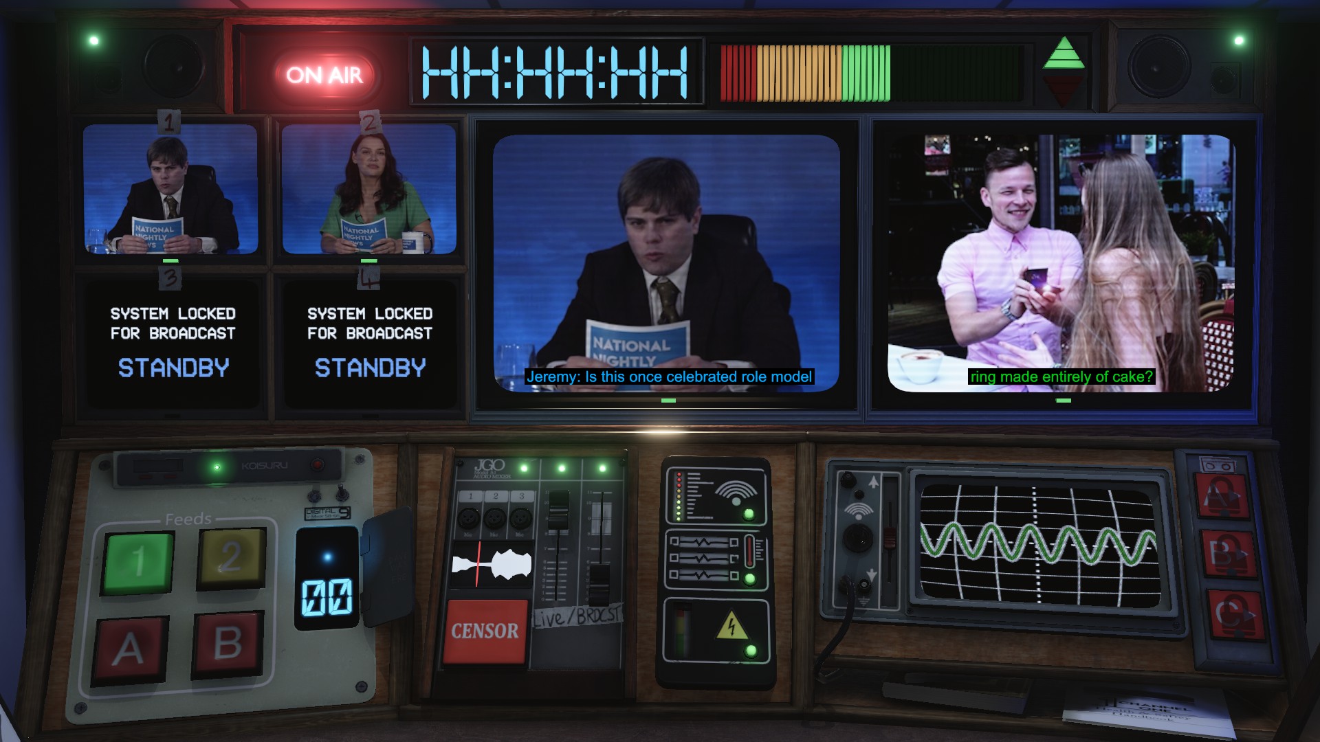 Not For Broadcast Actors