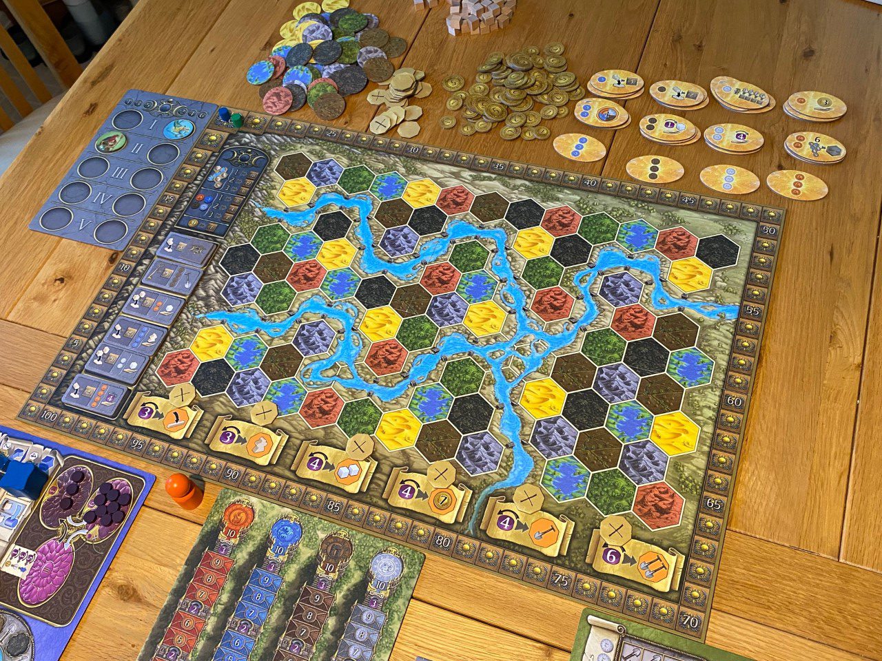 Unboxing 26: Terra Mystica: Gelo e Fogo - Tábula Quadrada - Board Games