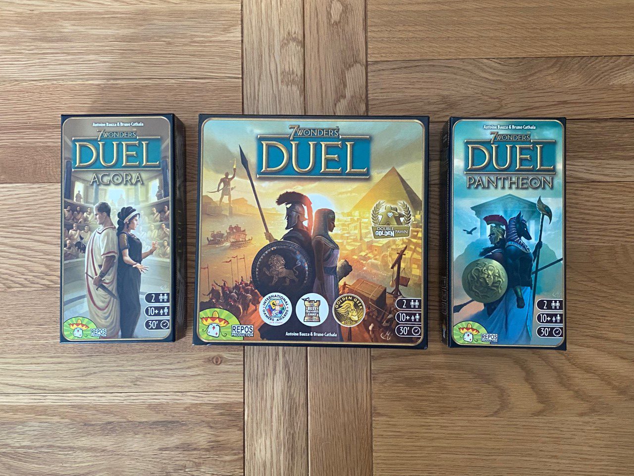 7 Wonders: Duel Pantheon Expansion Review - Board Game Quest