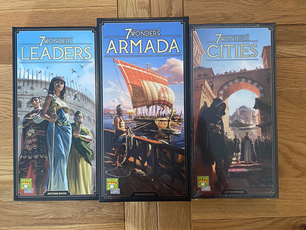 7 Wonders Edifice - The expansion of 7 Wonders - Repos Production