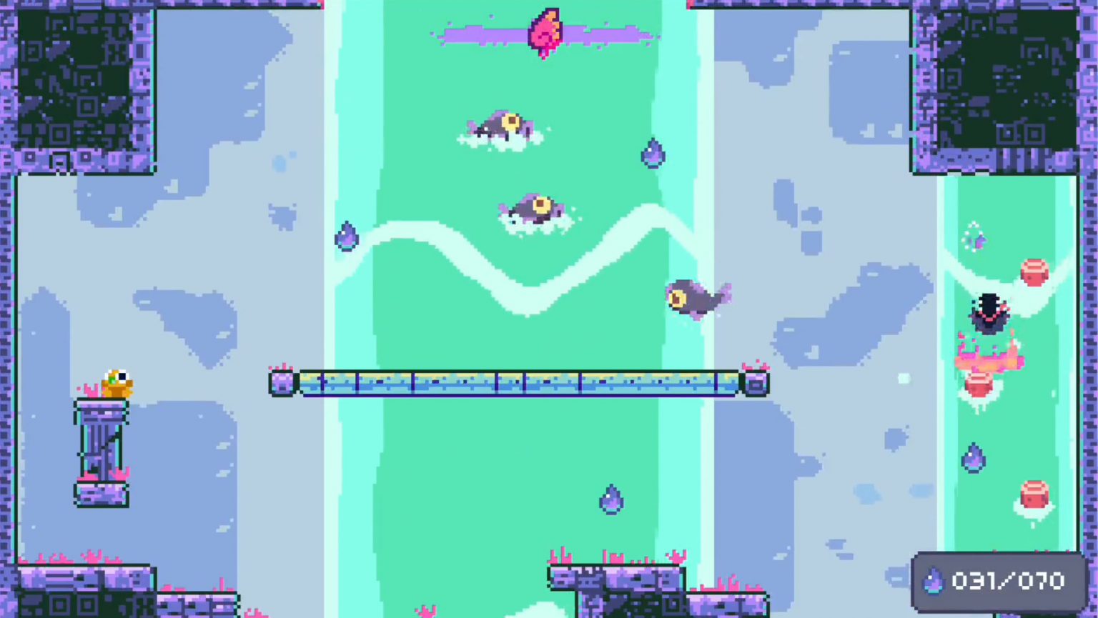 Don Salmon is a platformer stuffed with fishbouncing, airdashing