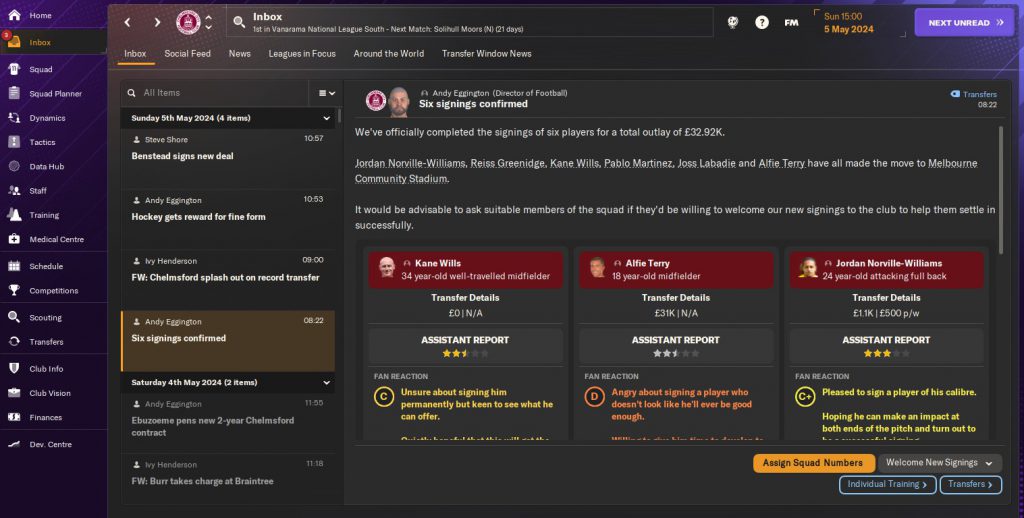 Football Manager 2024 review - technical tweaks make for outsized  improvements