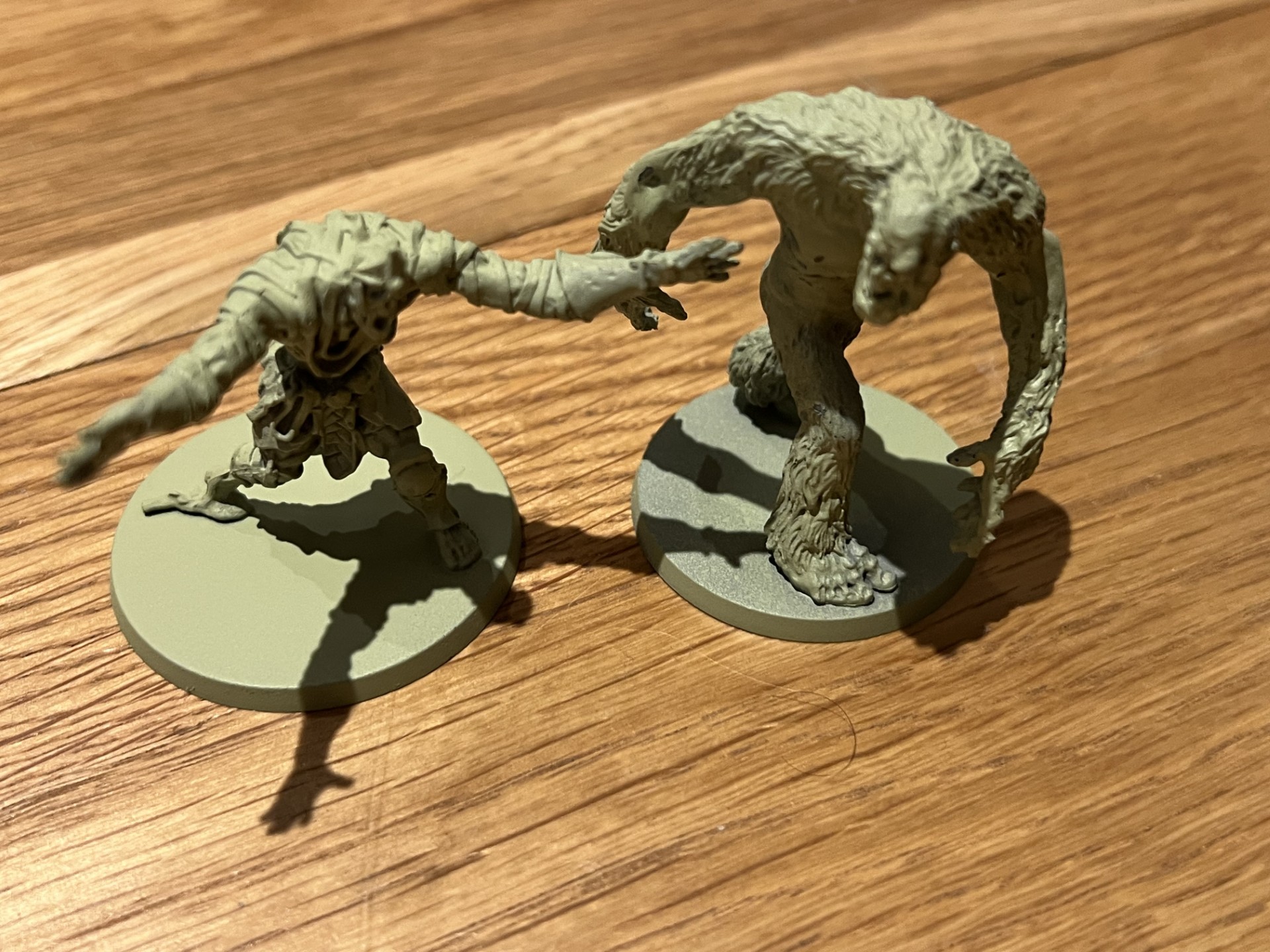 Miniature Orcs, or trolls, or something of the sort.