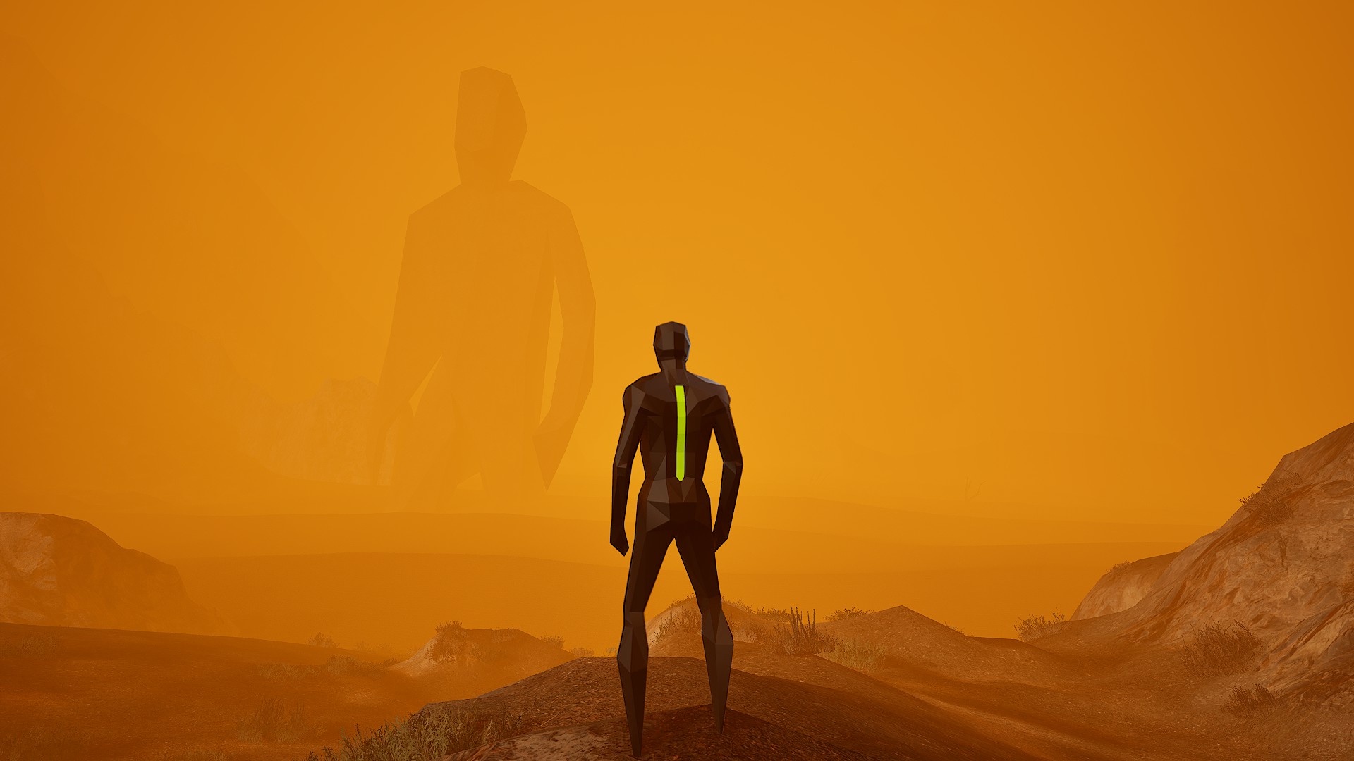 The dunes area in The Valley Beyond obscures vision and provides a different vibe to The Park