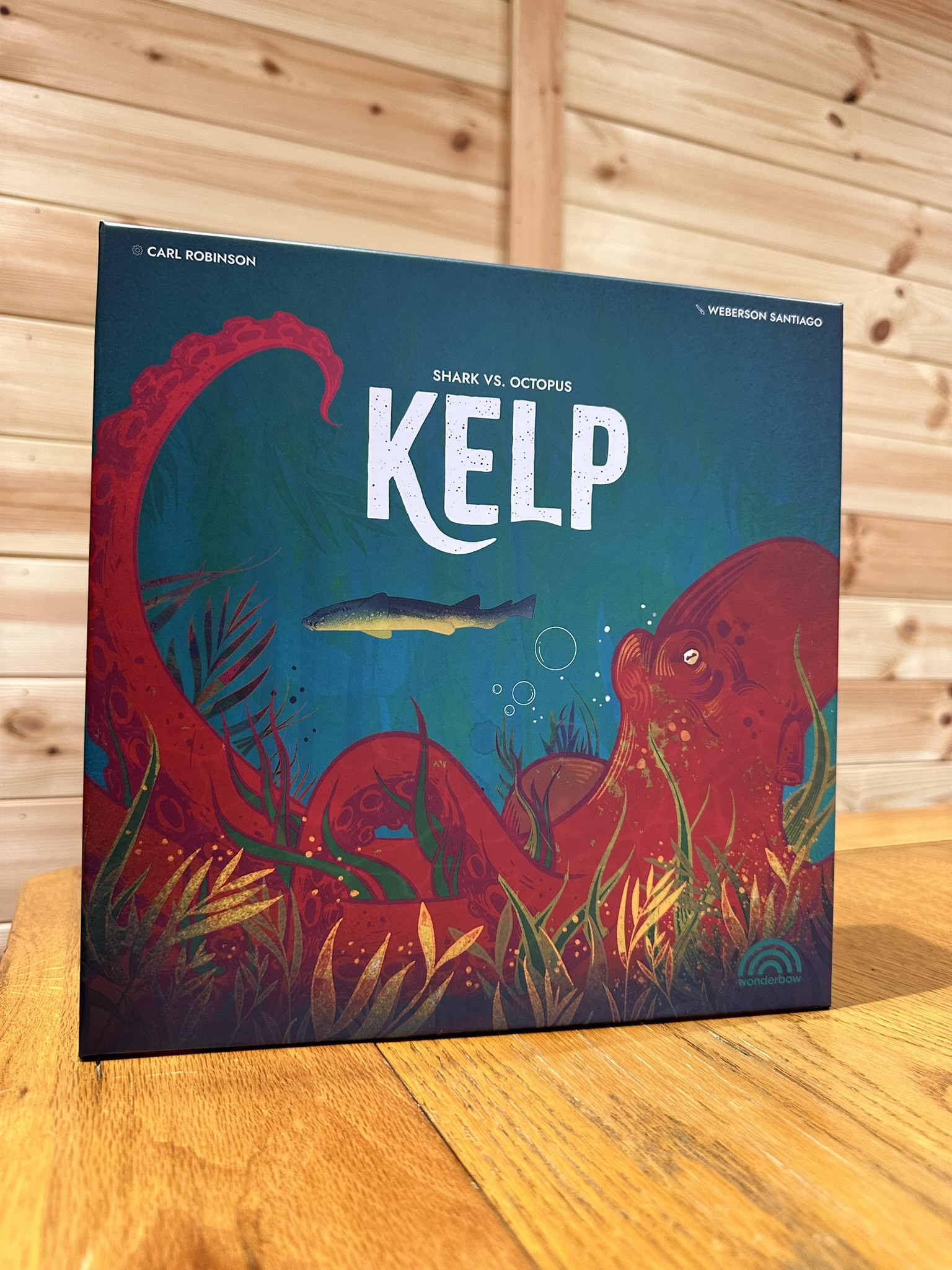 Kelp Board Game Review – Shark vs Octopus Psychological Warfare