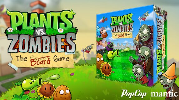 Plants vs. Zombies: The Board Game Announced