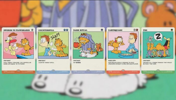 Who Likes Mondays? – Garfield Magic the Gathering Secret Lair Drops Revealed