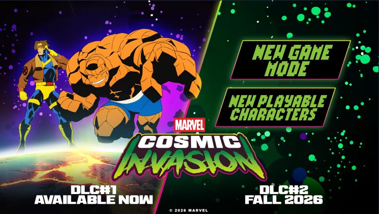 MARVEL Cosmic Invasion DLC brings The Thing and Cyclops into the game
