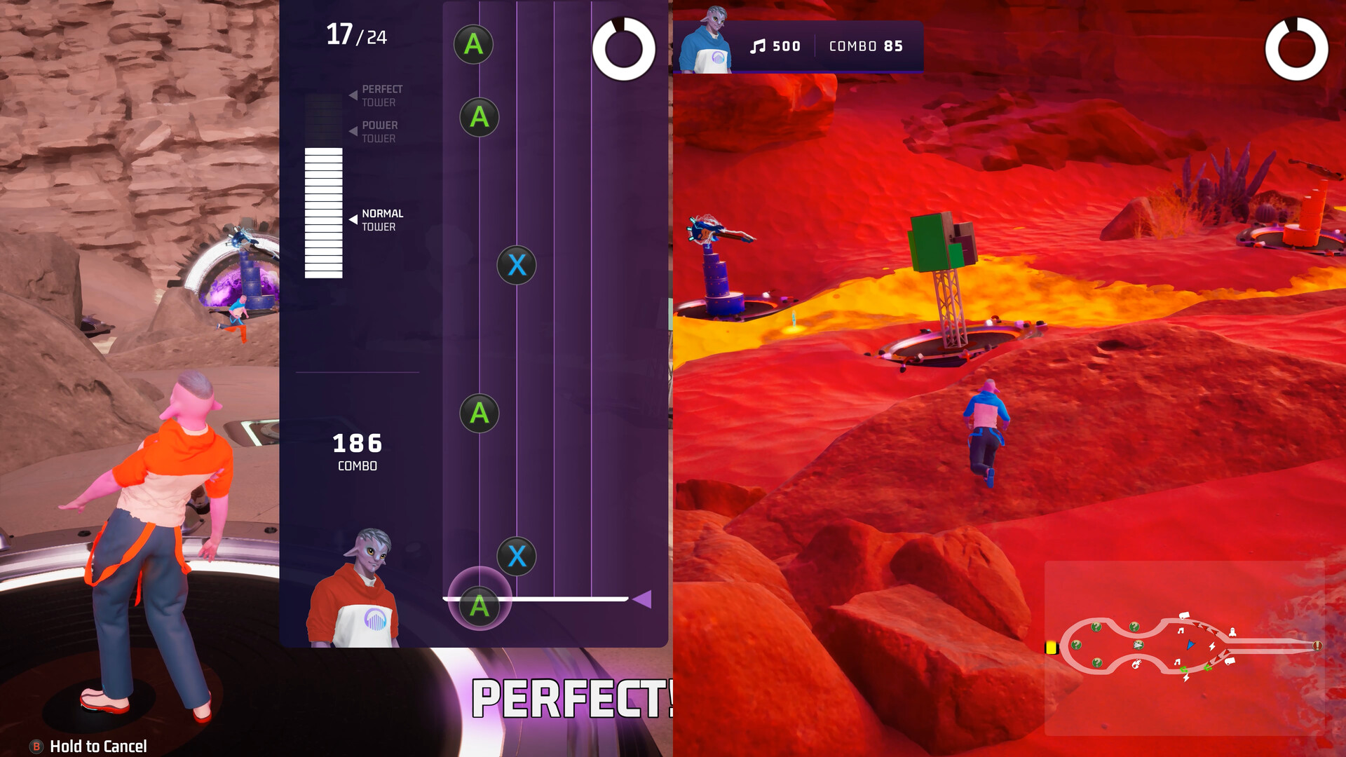 Rhythm Towers is a beat-based, third-person tower defense