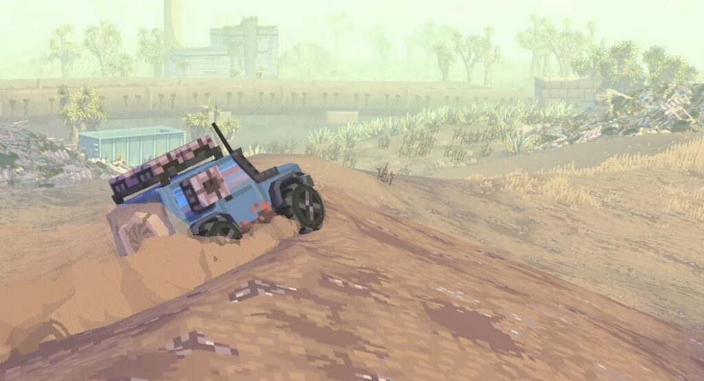 Garbage Country is an exploration sim where you play as a tiny, wobbly truck