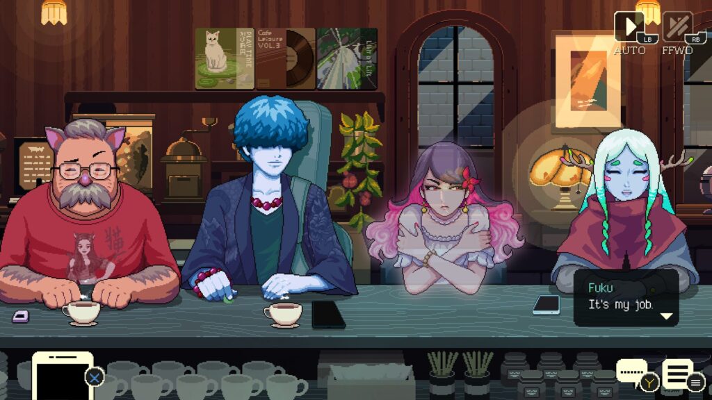 Coffee Talk Tokyo makes for a Hearty Brew