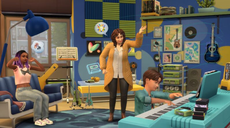 The Sims 4 Welcomes New Coach Capsule Collection & Music Den Kit This Season
