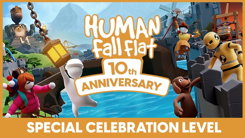Human Fall Flat celebrate 10 year Anniversary