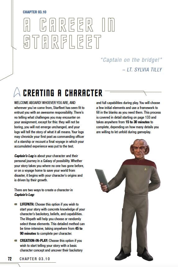 Star Trek Adventures: Captain's Log Solo Roleplaying Game - Image 3