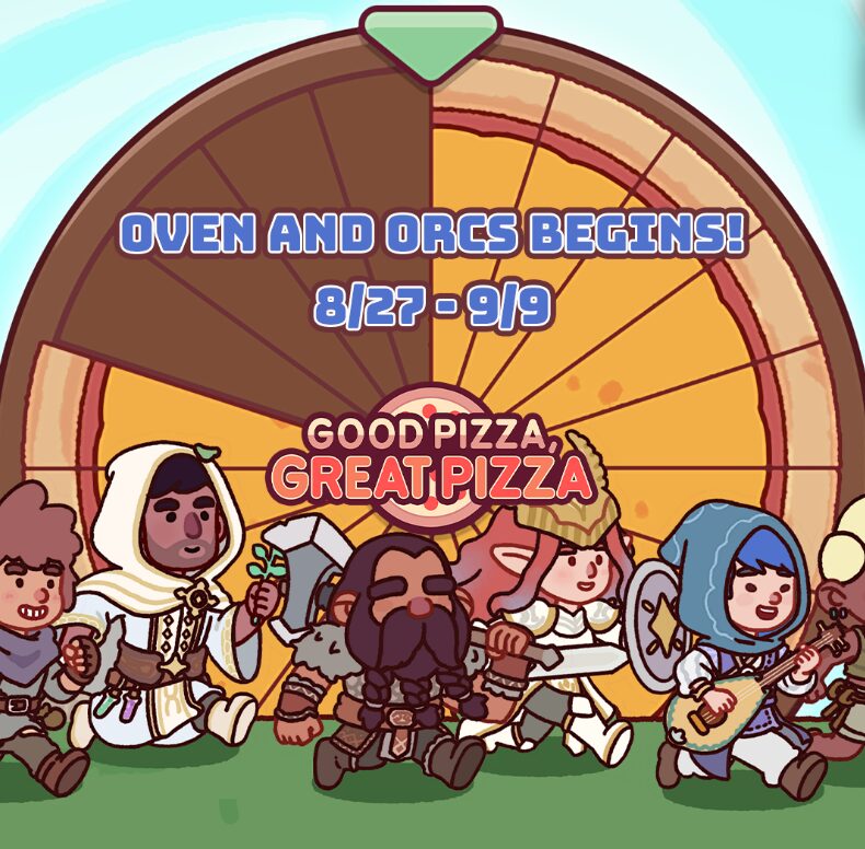 Good Pizza, Great Pizza launched Oven and Orcs event