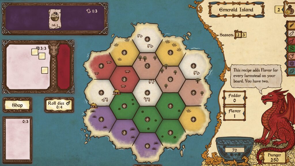 Feed the Scorchpot is a surprisingly cerebral dice game