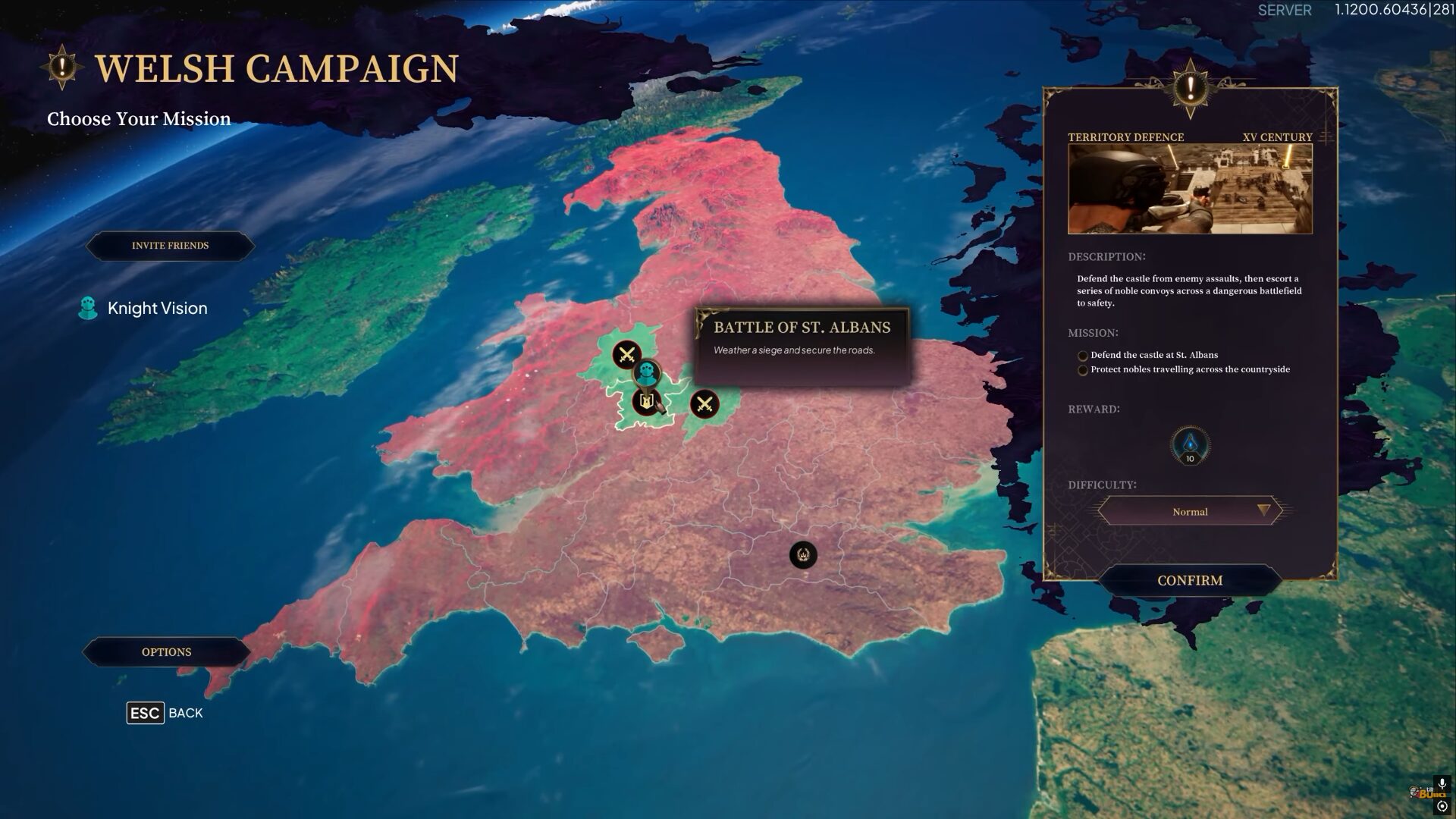 The world map in Kingmakers shows current rebellion status and active battles