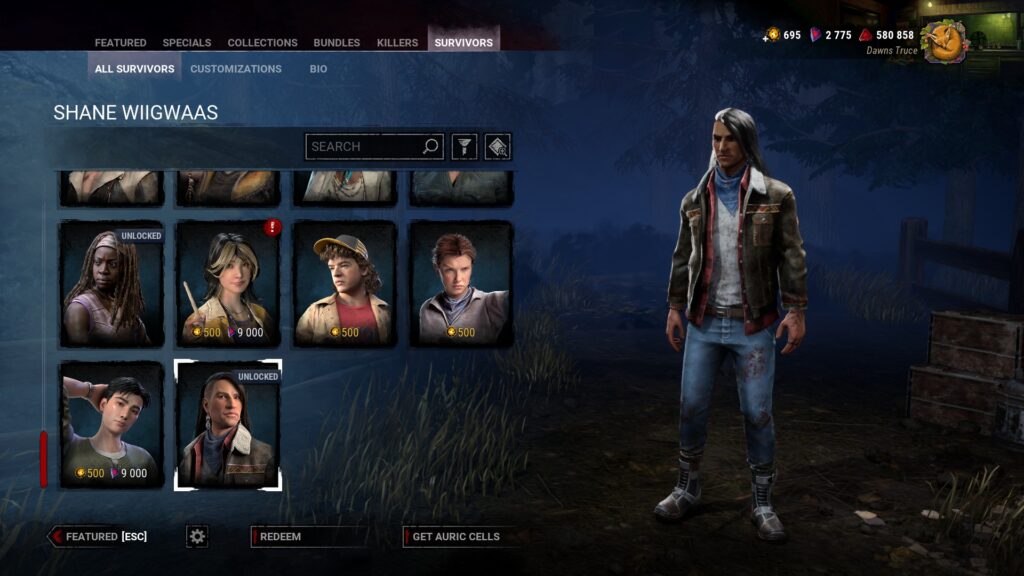 Dead by Daylight brings us our first Native American Survivor Shane Wiigwaas