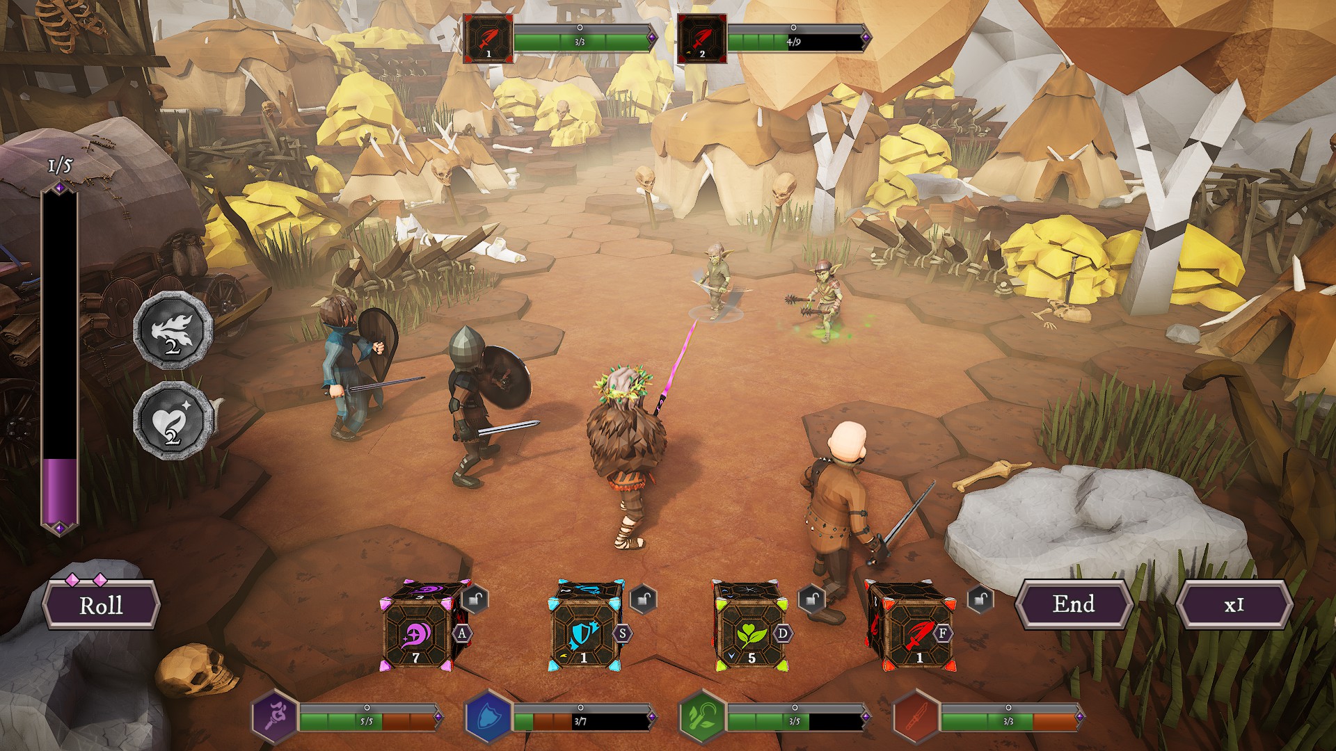 Sigilfarer: A Dice-Rolling Roguelite